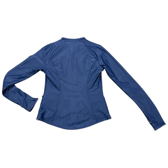 Lululemon Find Your Bliss Reversible Jacket Womens 8 Navy Blue Sporty Athleisure - Picture 3 of 12